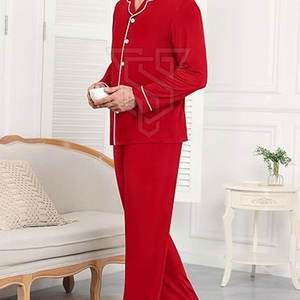 Traje de Dormir de Seda para Hombre, Talla Personalizada, Hecho en Pakistán, Transpirable, de Secado Rápido, para Uso en Exteriores, MOQ Bajo - Product Image 4