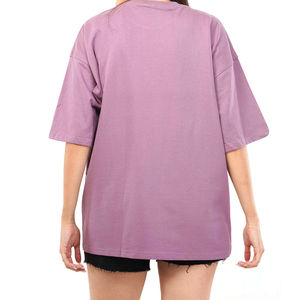 Servicio OEM, Camisetas Personalizadas de 190 g/m², Camisetas con Logotipo Personalizado para Mujer, Camisetas de Cuello Redondo Transpirables para Verano, Camisetas Personalizadas Lisas - Product Image 4