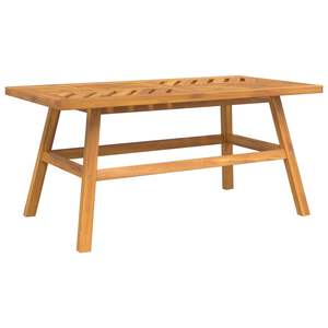 Ensemble de salon de jardin en bois d'acacia massif marron, 5 pièces - Product Image 6