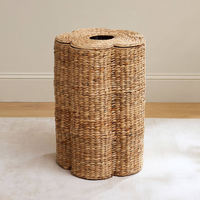 Panier de rangement en rotin de jacinthe d'eau en forme d'animal de taille moyenne, fait main, écologique, KV NATURAL HOME, pour jouets, fabriqué au Vietnam