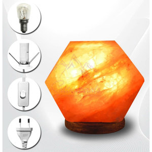 Lampe de sel de l'Himalaya de qualité supérieure, finition naturelle, style intemporel, lampe de sel de l'Himalaya pour les espaces intérieurs - Product Image 4