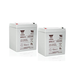 Batería Industrial YUASA NPH5-12 6V 5AH 100Wh con Certificación MSDS y 18 Meses de Garantía para Herramientas Eléctricas, Sistemas de Alarma y UPS - Product Image 1