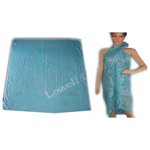 Pareo de Poliéster Estampado a Mano para Mujer, Estilo Veraniego, Inspirado en las Islas del Pacífico Asiático, Traje de Baño Tropical - Product Image 4