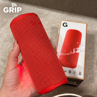Enceinte portable GRIP, basses profondes, son clair, lumière RGB, enceinte extérieure, audio sans fil à clipser pour la randonnée, le camping, les voyages, les fêtes