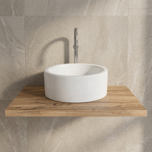 Vistaar Round Porcelain Eco-Friendly Modern Art Wash Basin For Hospital Mall And Villa Use - Product Image 1