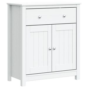 Mobile bagno in legno massiccio bianco Berg 27.4 "x 13.4" x 31.5 "-mobili di qualità per il tuo bagno - Product Image 2