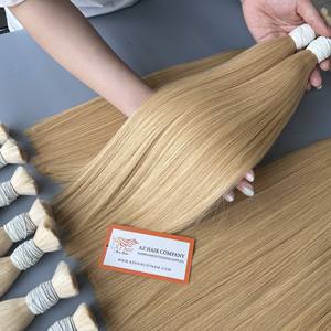 Extensiones de cabello humano a granel alineadas con cutícula completa de alta calidad Cabello vietnamita crudo sin procesar Buen precio - Product Image 3