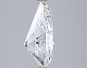 Diamant de laboratoire de forme poire 5,02 ct G VVS2 - Product Image 4