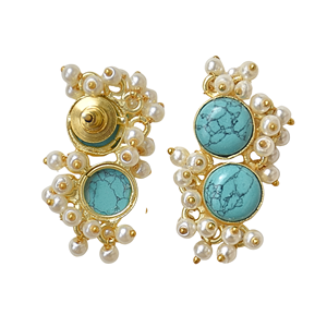 Pendientes de Piedras Preciosas Naturales Chapados en Oro - Joyería Artesanal con Cristales Curativos para Mujer - Product Image 6