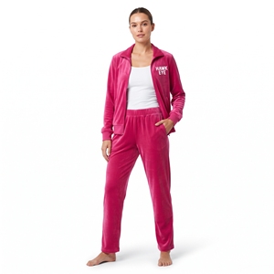 Latest Design <b>Women</b> Tracksuit Full Zipper Turn Down Collar Sweatshirt <b>Jogger</b> Pant Custom Logo Wholesale Manufacture - Product Image 5