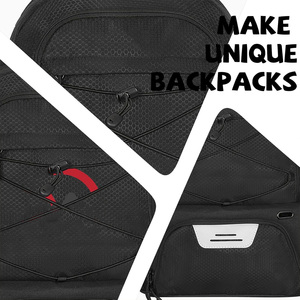 Sacs à dos de football personnalisés, sacs d'équipe sportive, sacs à dos de football avec impression de logo, fabricant OEM Pakistan, export. - Product Image 5