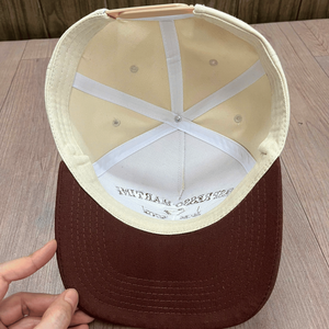 Venta al por mayor 5 paneles personalizados sombreros gorras para hombre gorras de béisbol de Vietnam fábrica ajustable tela de algodón 2D bordado parche gorra - Product Image 5