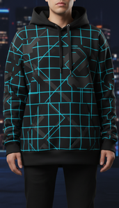 Hoodie unisexe oversize tendance pour l'hiver avec impression par sublimation brodée de haute qualité pour un style streetwear quotidien - Product Image 6