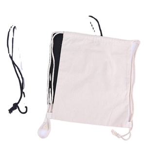 Wholesale Eco Friendly Cotton Pouch Custom logo Printed Canvas Cotton Calico <b>Drawstring</b> <b>Bag</b> , <b>Drawstring</b> Backpack Cotton - Product Image 1