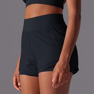 Custom Wholesale New Arrival Seamless Women’s Gym Shorts – Custom Logo Scrunch Butt Fitness Workout & Cycling Yoga Shorts - Product Image 3