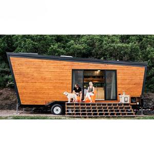Casa Contenedor Moderna de Madera Estándar Mundial con Remolque, Cocina, Baño, Dormitorio, Sala de Estar - ENVÍO GRATIS - Product Image 1