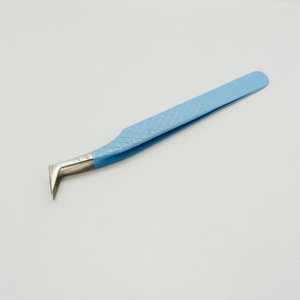 Pinzas de Acero Inoxidable para Pestañas J2 Japonesas con Logotipo Personalizado, Agarre Nano Antiestático, Punta Suave y Duradera ARISTON - Product Image 5