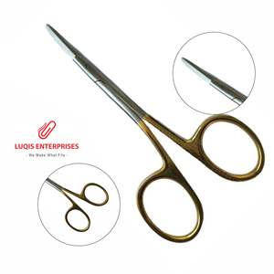 Gorney Swan Neck Angled Scissors Blunt Tips Walter Nasal Scissors Tungsten Carbide Surgical Instrument <b>Precision</b> <b>Tool</b> - Product Image 1