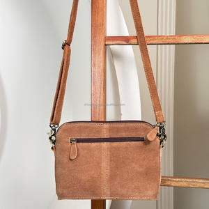 Vente chaude Designer Marques Célèbres Botte Point En Cuir Suédé Véritable Bandoulière Sacs À Bandoulière Nouveau Western De Luxe Sac À Main pour Femmes - Product Image 5