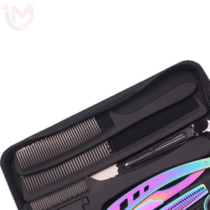 Ciseaux de coiffure, ciseaux à effiler, peigne rasoir, ensemble d'outils professionnels en acier inoxydable pour salon de coiffure - Product Image 2