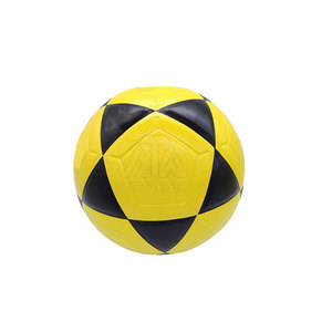 Ballons de football personnalisés en gros, taille sur mesure, écologiques, marque OEM, logo personnalisé, entraînement, cuir PU, légers, durables - Product Image 2
