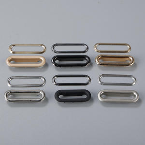 OEM 2026 Ojetes Metálicos Ovalados de Latón de Alta Calidad para Accesorios de Moda, 4 Colores Personalizables - Product Image 5