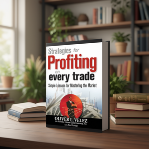 Strategies for Profiting on Every Trade by Author Oliver L. Velez <b>Paperback</b> Custom Softcover <b>Book</b> Printing - Product Image 1