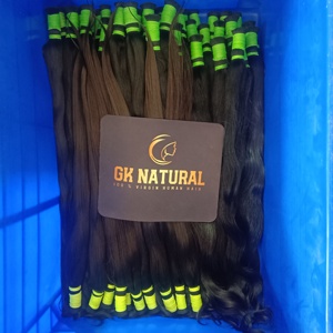 Extensiones de Cabello Humano Virgen Natural sin Trama, Textura Natural para Trenzadores de Cabello Profesionales - Product Image 4