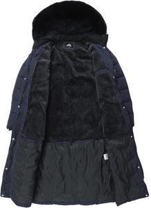 Women's Lightweight <b>Packable</b> Hooded Winter Quilted Puffer <b>Jacket</b> Detachable Sleeves Hat Zipper Closure Waterproof - Product Image 5