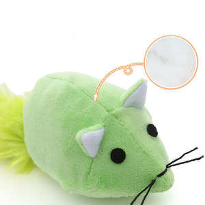 Catnip Cat Chew <b>Toy</b> Wholesale Cat Plush <b>Toy</b> Cute Interactive Long-<b>Tail</b> Mouse Shaped Cat <b>Toy</b> - Product Image 6