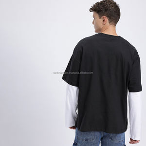 Nardon Apparel Camisetas de algodón 100% de alta calidad Precio de fábrica Fabricante Logotipo personalizado Impresión Camiseta Lisa Unisex Hombres Camiseta - Product Image 2