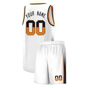 Ensemble uniforme d'équipe de basket-ball pour hommes, maillot et short respirants sans manches, vêtements de sport personnalisés - Product Image 6