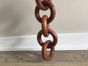 Chaîne murale en résine faite à la main de haute qualité, élégante et moderne, accent décoratif pour le salon, la chambre à coucher, le bureau - Product Image 6