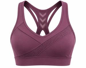 Ensemble soutien-gorge de sport et short pour femme, maintien élevé, écologique, léger, bretelles croisées, sans coutures, séchage rapide, tissu respirant - Product Image 1