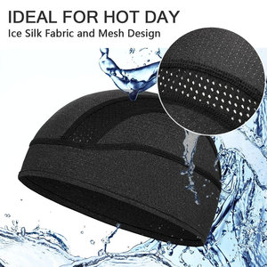 Bonnet sous-casque en maille rafraîchissante de qualité supérieure pour hommes et femmes, idéal pour le cyclisme et la course à pied, vente en gros - Product Image 3
