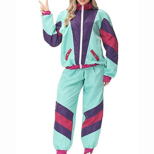 Chándal de Mujer de Primera Calidad con Capucha, Corte Regular, Tejido Grueso, Lavado Ácido, Estampado, Poliéster/Algodón, Logotipo Personalizado, Diseño Sólido - Product Image 6