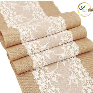 Bulk Supply Jute Table Runner – Sustainable Natural Fiber Table Decor for Hotel, Restaurant and Event Use - Product Image 2