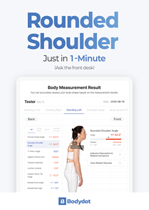 Bodydot BDF1000 Sleek AI Body Analyzer Modern Full-Body Posture <b>Tracking</b> <b>Device</b> Non-Foldable for Premium Gym - Product Image 2