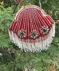 New Arrival Designer Women Purses <b>Bags</b> Handbags <b>Potli</b> <b>Bag</b> Mirror Embroidered Bridal <b>Bag</b> for Wedding Gift - Product Image 4