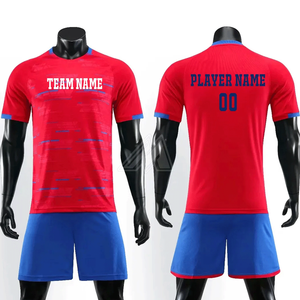 Uniforme de Fútbol Sublimado Rojo y Blanco Personalizado: Ropa Deportiva Personalizada para un Rendimiento Óptimo - Product Image 6