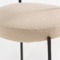 Chaise de salle à manger Vandana Zentrix Terra avec un design ergonomique moderne et un confort premium