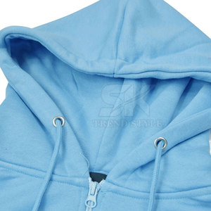 Dernier design de sweat à capuche uni pour homme avec fermeture éclair intégrale, fabriqué au Pakistan, style streetwear, vente en gros, sweats à capuche personnalisés pour homme - Product Image 2