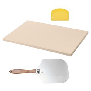 Pietra per Pizza in Cordierite Extra Large 20 X 14 X 0.6 Pollici, Resistente al Calore fino a 1450 Fahrenheit, per Cuocere la Pizza - Product Image 1