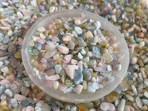 Figura de Cristal con Tema de Ángel, con Virutas de Morganita Pulida, de 3-5 mm, para Decoración del Hogar y Festividades, por AMAYRA CRYSTALS EXPORTS INDIA - Product Image 6