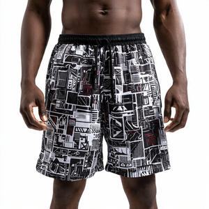 Pantalones Cortos Deportivos para Hombre, 100% Poliéster, para Entrenamiento de Rugby, Tenis, Baloncesto y Otros Deportes - Product Image 4