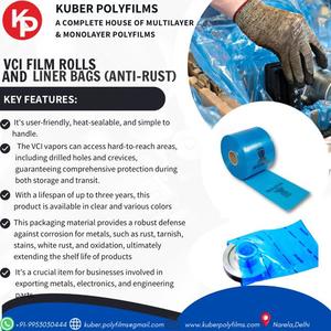 Bolsas de vacío VCI personalizadas para inhibidor de óxido, función a prueba de humedad para asegurar el metal durante el uso industrial de exportación y almacenamiento - Product Image 2