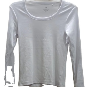 T-shirt Botex pour femme, coupe ajustée, manches courtes, 100% coton, séchage rapide, col rond, pour l'été, l'hiver, à porter en extérieur ou en intérieur, tendance - Product Image 5