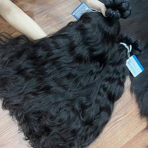Extensiones de Cabello Humano Vietnamita Premium, Trama Doble a Máquina, Listas para Enviar, Onduladas Naturales - Product Image 3