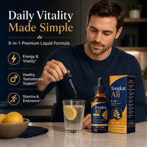 Gotas Líquidas de Tongkat Ali al por Mayor 9 en 1 con Maca, Ginseng, Ashwagandha, Tribulus, Fórmula de Energía y Vitalidad para Hombres, OEM - Product Image 2