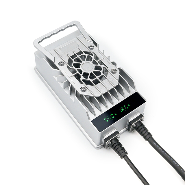 24V 20A Industrial Portable Sightseeing Vehicles Waterproof Battery Charger with IP67 and Aluminum Shell